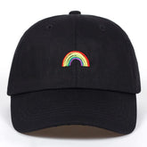 Casquette Arc en Ciel black | Kaskette