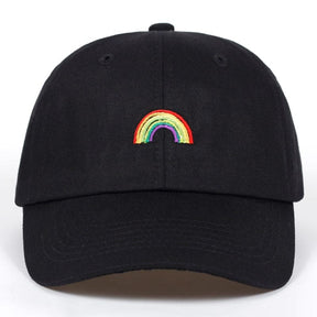 Casquette Arc en Ciel black | Kaskette