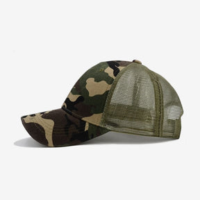 Casquette Camouflage Unique / Vert - Kaskette®