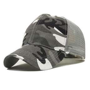 Casquette Camouflage Unique / Gris - Kaskette®