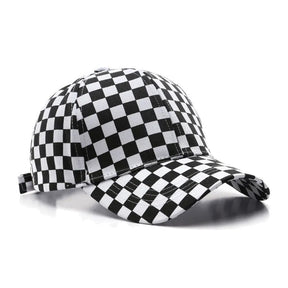 Casquette Damier Noir / Unique - Kaskette®