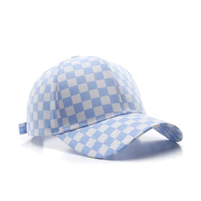 Casquette Damier Bleu / Unique - Kaskette®