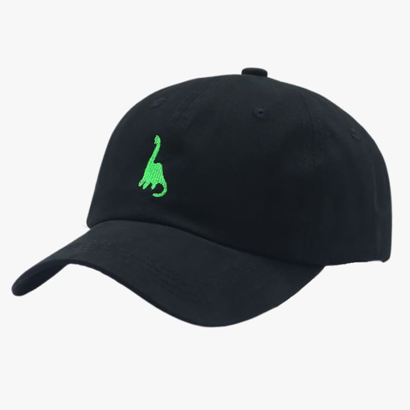 Casquette Dinosaure Noir / Unique - Kaskette®