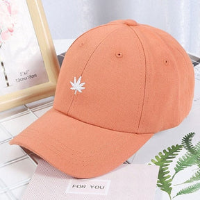 Casquette Feuille Orange / China / Adjustable | Kaskette