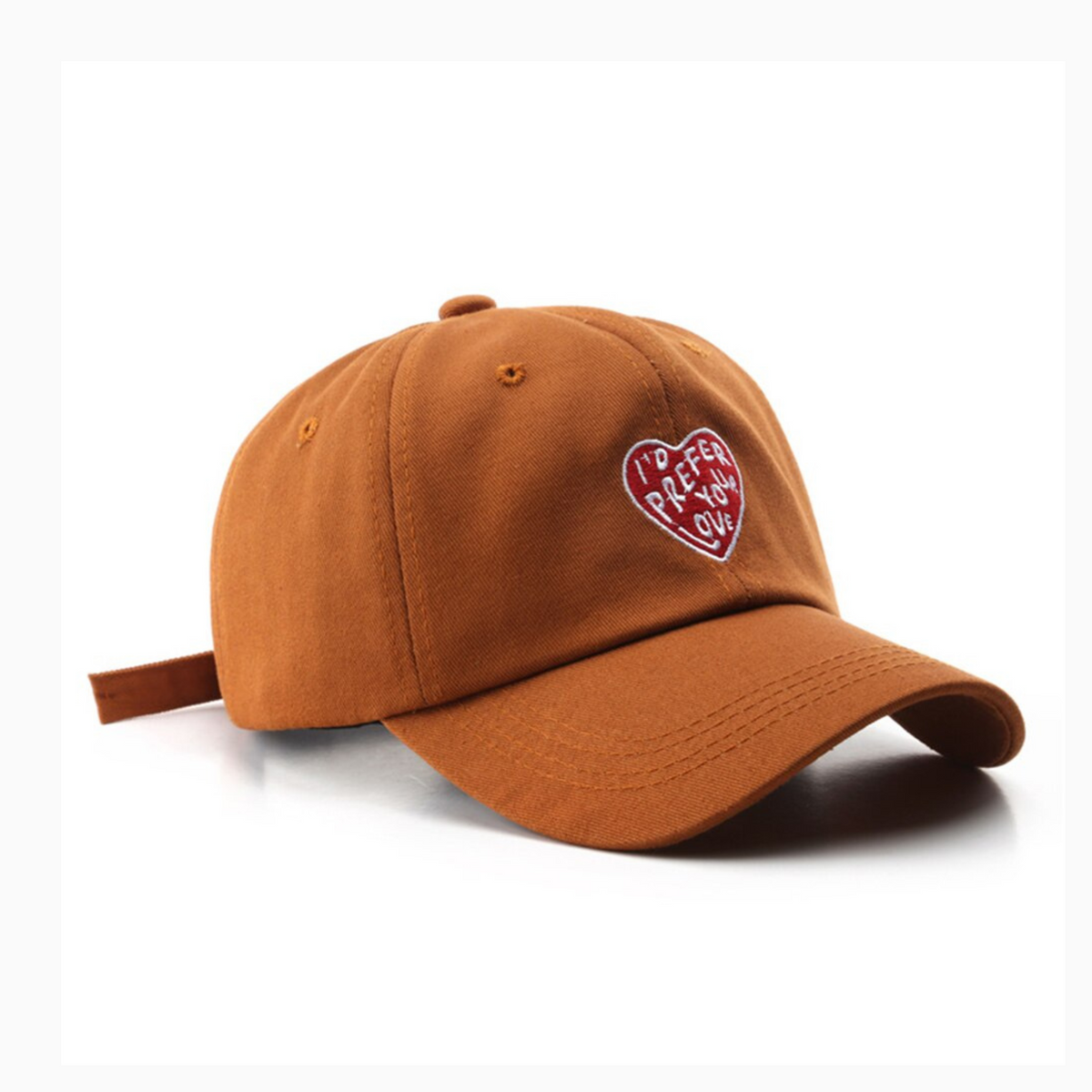 Casquette Love Marron / Unique - Kaskette®