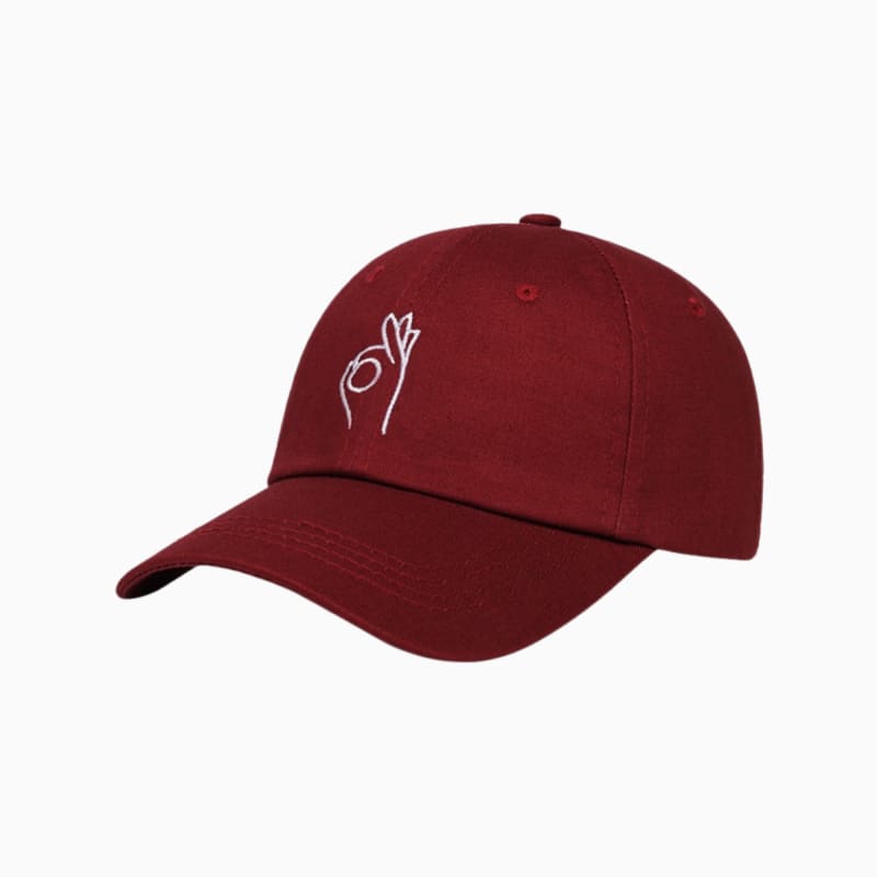 Casquette Ok Rouge / Unique - Kaskette®