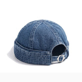 Casquette sans visière denim Bleue / Unique - Kaskette®