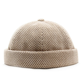 Casquette sans visière molletonnée Beige / Unique - Kaskette®