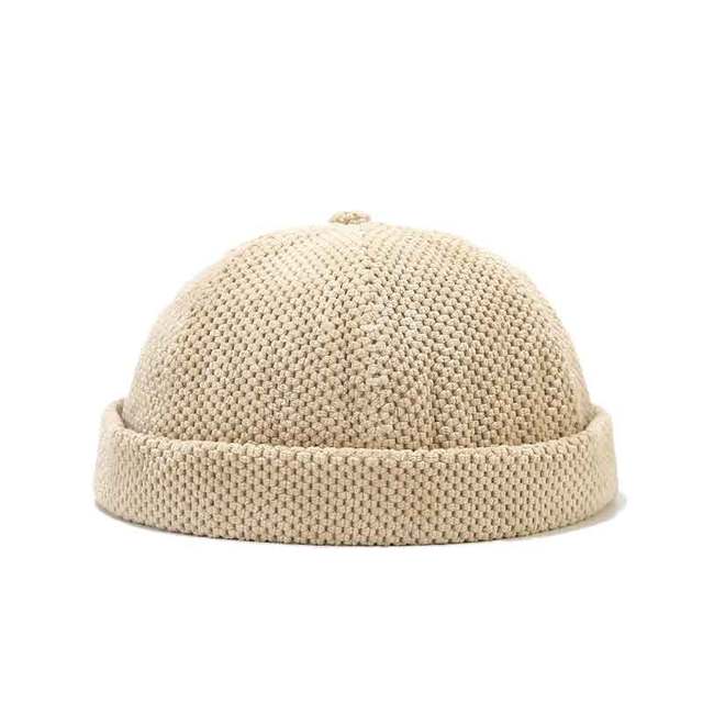 Casquette sans visière molletonnée Beige / Unique - Kaskette®