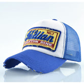 Casquette Trucker Indian Bleue - Kaskette® / Taille Unique