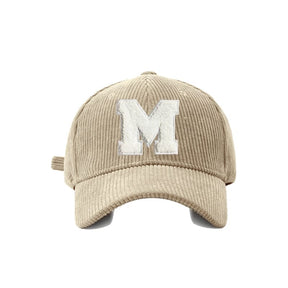 Casquette velours M Beige | Kaskette